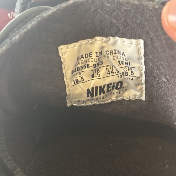 Nike x Pendleton Mens Black/Red 10.5 SB Zoom Air Stefan Janoski Leather Sneakers - Picture 9 of 15